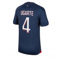 Paris Saint-Germain Manuel Ugarte #4 Hemmatröja 2023-24 Korta ärmar